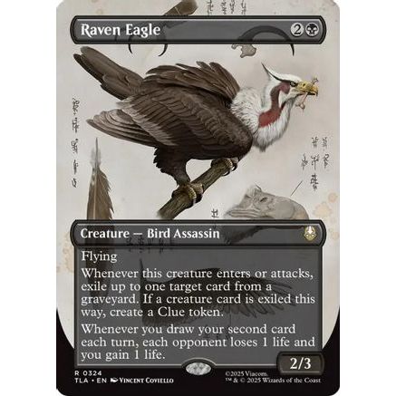 Raven Eagle (Borderless) (TLA-324) - Avatar: The Last Airbender Foil