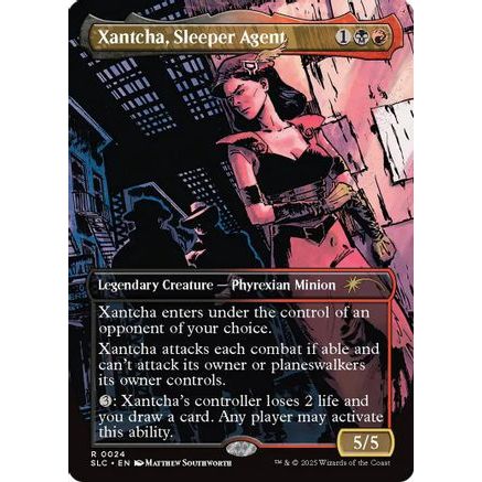 Xantcha, Sleeper Agent (SLC-024) - Secret Lair Countdown Kit Foil