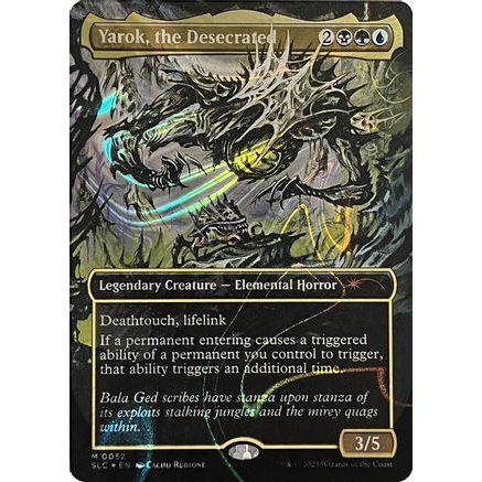 Yarok, the Desecrated (Halo Foil) (SLC-052) - Secret Lair Countdown Kit Foil