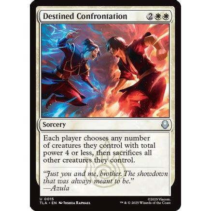 Destined Confrontation (TLA-015) - Avatar: The Last Airbender