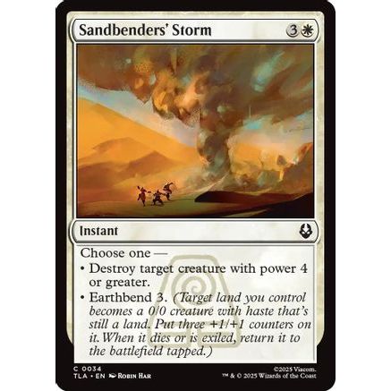 Sandbenders' Storm (TLA-034) - Avatar: The Last Airbender