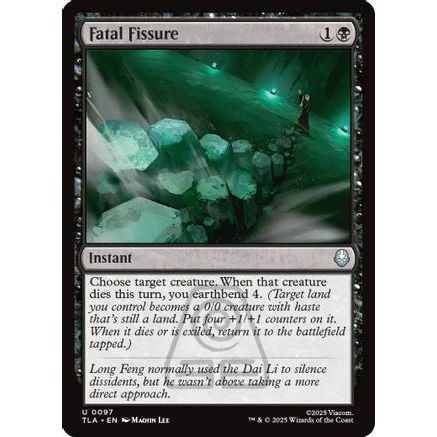 Fatal Fissure (TLA-097) - Avatar: The Last Airbender