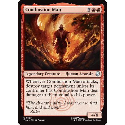 Combustion Man (TLA-127) - Avatar: The Last Airbender