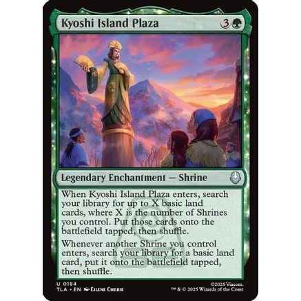 Kyoshi Island Plaza (TLA-184) - Avatar: The Last Airbender Foil