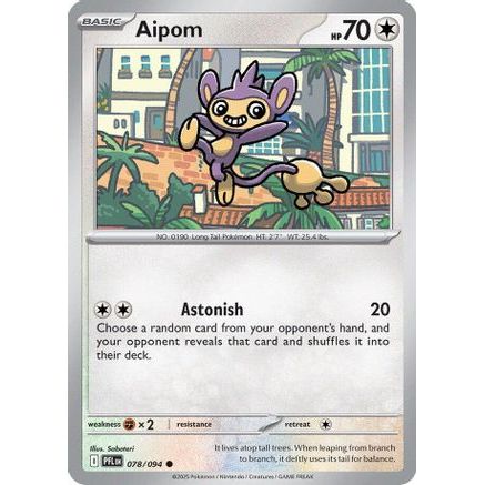 Aipom 78 - ME02 Phantasmal Flames