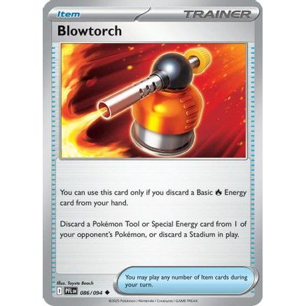 Blowtorch - 086/094 86 - ME02 Phantasmal Flames Reverse Holofoil