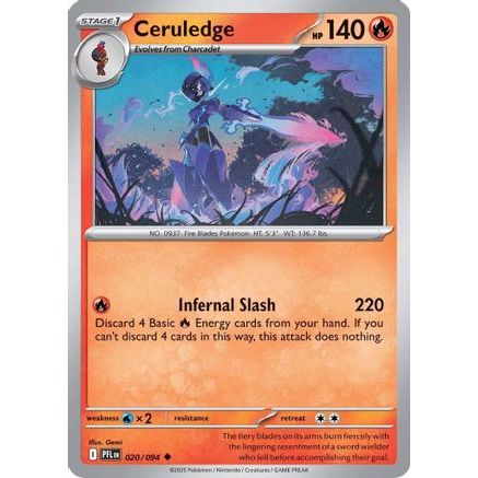 Ceruledge 20 - ME02 Phantasmal Flames