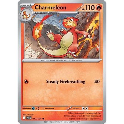 Charmeleon 12 - ME02 Phantasmal Flames Reverse Holofoil