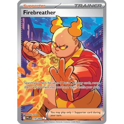 Firebreather - 119/094 119 - ME02 Phantasmal Flames Holofoil