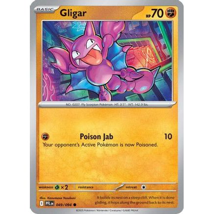Gligar 49 - ME02 Phantasmal Flames Reverse Holofoil