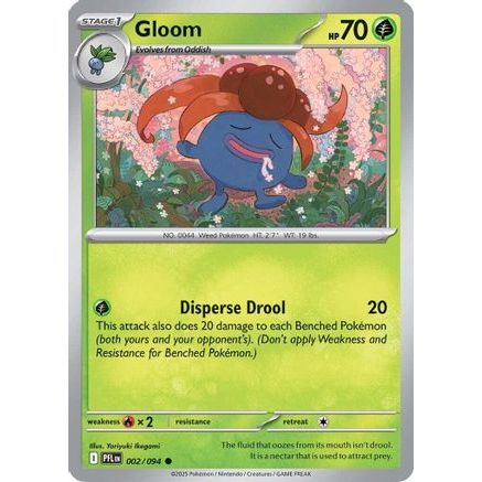 Gloom 2 - ME02 Phantasmal Flames Reverse Holofoil