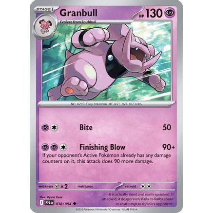 Granbull 38 - ME02 Phantasmal Flames