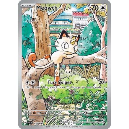 Meowth 106 - ME02 Phantasmal Flames Holofoil