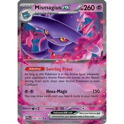 Mismagius ex - 036/094 36 - ME02 Phantasmal Flames Holofoil