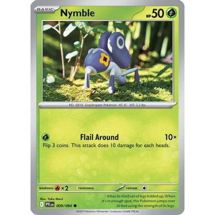 Nymble - 009/094 9 - ME02 Phantasmal Flames Reverse Holofoil