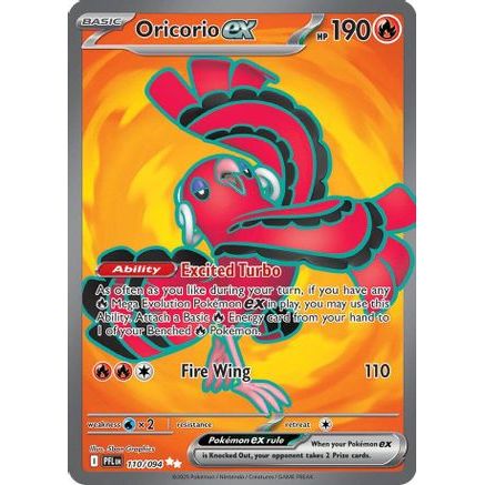 Oricorio ex - 110/094 110 - ME02 Phantasmal Flames Holofoil