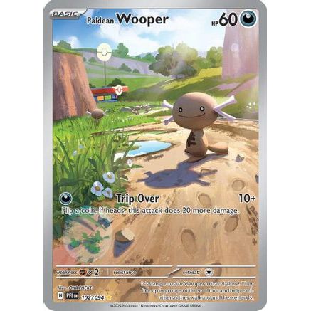 Paldean Wooper 102 - ME02 Phantasmal Flames Holofoil