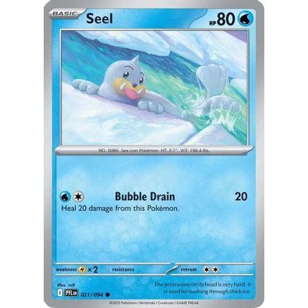 Seel 21 - ME02 Phantasmal Flames Reverse Holofoil