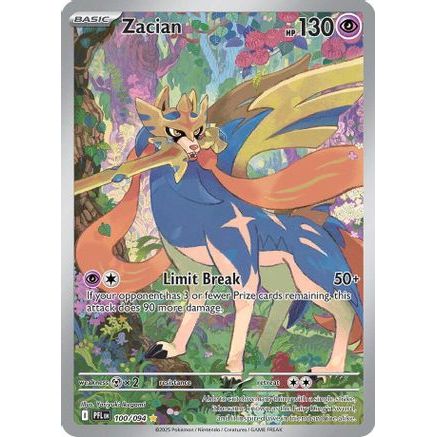Zacian - 100/094 100 - ME02 Phantasmal Flames Holofoil