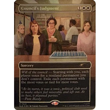 Council's Judgment (7041) (SLD-7041) - Secret Lair Drop Series Foil