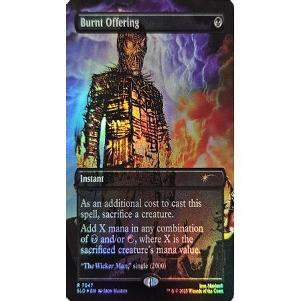Burnt Offering (Rainbow Foil) (SLD-7047) - Secret Lair Drop Series Foil