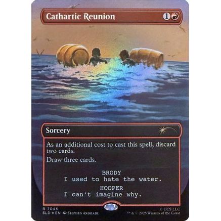 Cathartic Reunion (7045) (Rainbow Foil) (SLD-7045) - Secret Lair Drop Series Foil