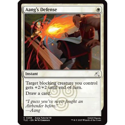 Aang's Defense (0266) (TLE-266) - Avatar: The Last Airbender: Eternal-Legal