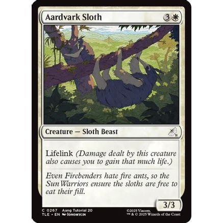 Aardvark Sloth (0267) (TLE-267) - Avatar: The Last Airbender: Eternal-Legal