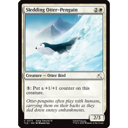 Sledding Otter-Penguin (0273) (TLE-273) - Avatar: The Last Airbender: Eternal-Legal