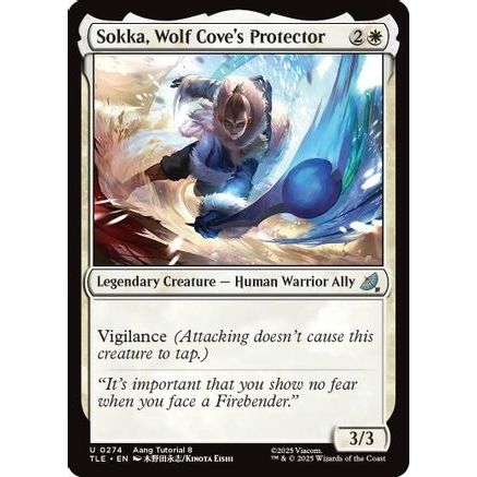 Sokka, Wolf Cove's Protector (0274) (TLE-274) - Avatar: The Last Airbender: Eternal-Legal