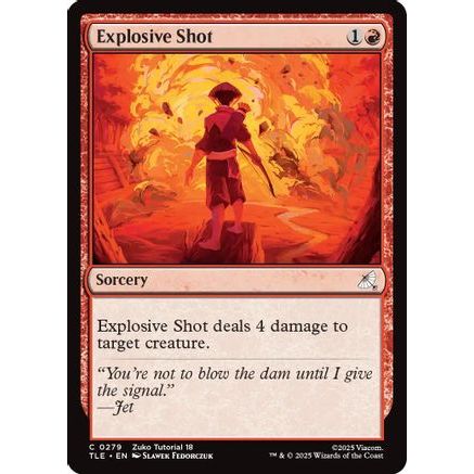 Explosive Shot (0279) (TLE-279) - Avatar: The Last Airbender: Eternal-Legal