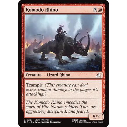Komodo Rhino (0283) (TLE-283) - Avatar: The Last Airbender: Eternal-Legal