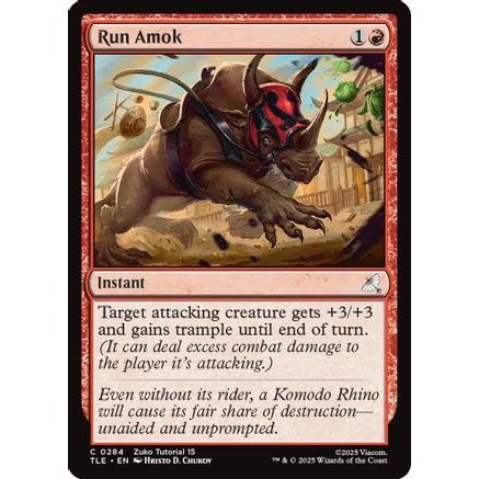 Run Amok (0284) (TLE-284) - Avatar: The Last Airbender: Eternal-Legal