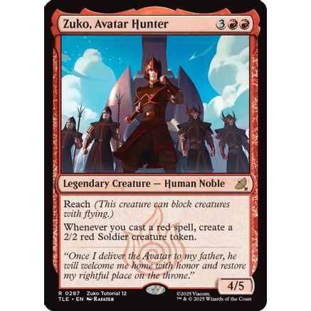 Zuko, Avatar Hunter (0287) (TLE-287) - Avatar: The Last Airbender: Eternal-Legal