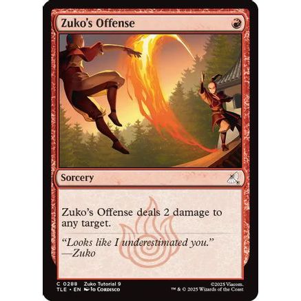 Zuko's Offense (0288) (TLE-288) - Avatar: The Last Airbender: Eternal-Legal