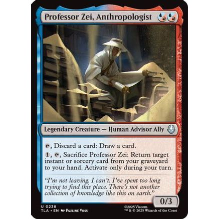 Professor Zei, Anthropologist (TLA-238) - Avatar: The Last Airbender