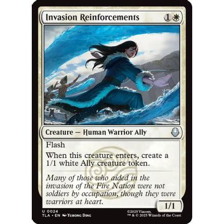 Invasion Reinforcements (TLA-024) - Avatar: The Last Airbender Foil