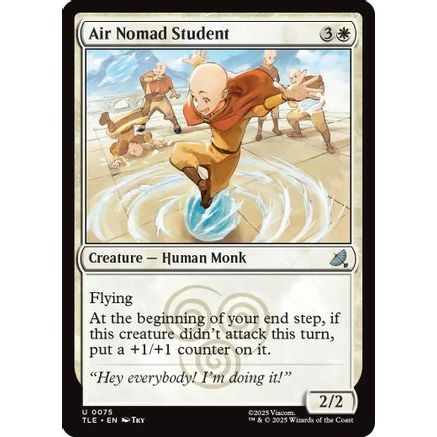 Air Nomad Student (TLE-075) - Avatar: The Last Airbender: Eternal-Legal Foil