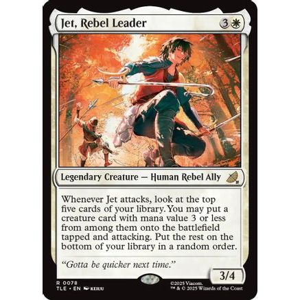 Jet, Rebel Leader (TLE-078) - Avatar: The Last Airbender: Eternal-Legal