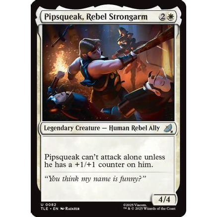 Pipsqueak, Rebel Strongarm (TLE-082) - Avatar: The Last Airbender: Eternal-Legal Foil
