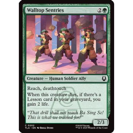 Walltop Sentries (TLA-202) - Avatar: The Last Airbender