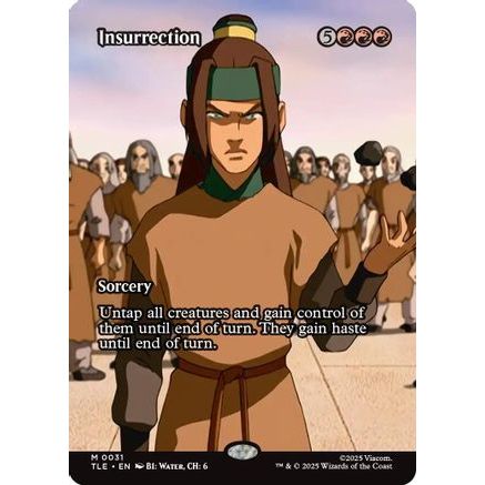 Insurrection (Borderless) (TLE-031) - Avatar: The Last Airbender: Eternal-Legal