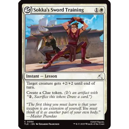 Sokka's Sword Training (TLE-084) - Avatar: The Last Airbender: Eternal-Legal