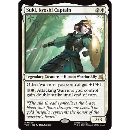 Suki, Kyoshi Captain (TLE-085) - Avatar: The Last Airbender: Eternal-Legal Foil