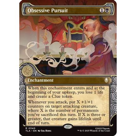 Obsessive Pursuit (Showcase) (TLA-340) - Avatar: The Last Airbender Foil