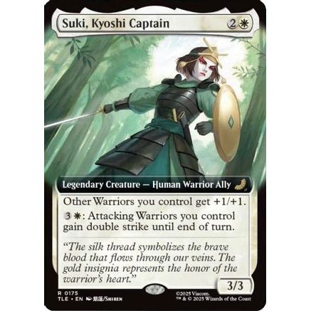 Suki, Kyoshi Captain (Extended Art) (TLE-175) - Avatar: The Last Airbender: Eternal-Legal