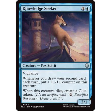 Knowledge Seeker (TLA-060) - Avatar: The Last Airbender Foil