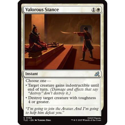 Valorous Stance (TLE-154) - Avatar: The Last Airbender: Eternal-Legal