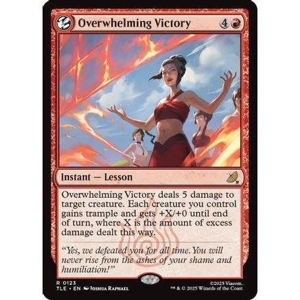 Overwhelming Victory (TLE-123) - Avatar: The Last Airbender: Eternal-Legal