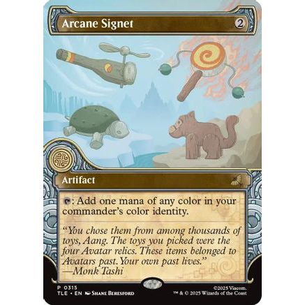 Arcane Signet (Showcase) (TLE-315) - Avatar: The Last Airbender: Eternal-Legal